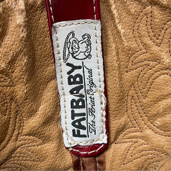 Women's ARIAT Red MOC CROC Beige Suede FAT BABY Western COWGIRL Cowboy BOOTS - Picture 5 of 7